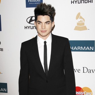 Adam Lambert in Clive Davis And The Recording Academy's 2012 Pre-GRAMMY Gala