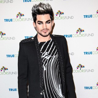 Adam Lambert in Cyndi Lauper and Friends: Home for The Holiday's Concert - Arrivals