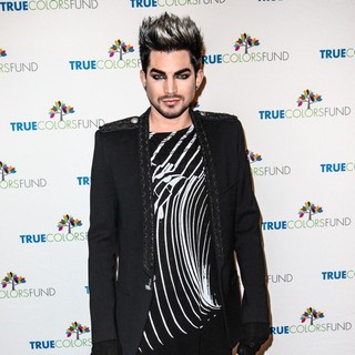 Adam Lambert in Cyndi Lauper and Friends: Home for The Holiday's Concert - Arrivals
