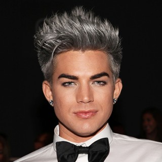 Adam Lambert in Mercedes-Benz New York Fashion Week Spring-Summer 2013 - Falguni and Shane Peacock - Front Row