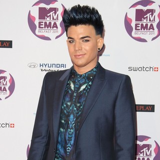 Adam Lambert in The MTV Europe Music Awards 2011 (EMAs) - Arrivals