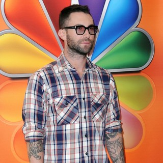 Adam Levine, Maroon 5 in 2012 NBC Upfront Presentation - Arrivals