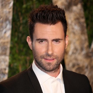 Adam Levine, Maroon 5 in 2012 Vanity Fair Oscar Party - Arrivals