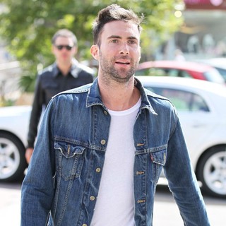 Adam Levine, Maroon 5 in Out and About at Malibu Country Mart in Malibu on July 4th - Independence Day