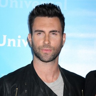 Adam Levine in NBC Universal's Winter Tour Party - Arrivals