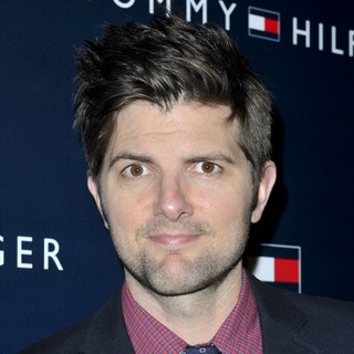 Adam Scott in Party to Celebrate The Opening of The New Tommy Hilfiger West Coast Flagship Store