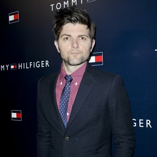Adam Scott in Party to Celebrate The Opening of The New Tommy Hilfiger West Coast Flagship Store