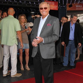 Adam West in Adam West is Honored with A Star on The Hollywood Walk of Fame
