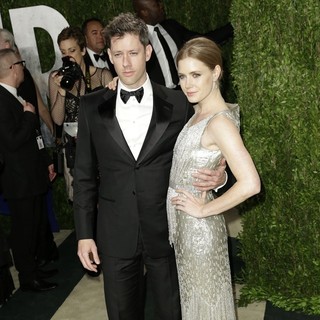 Amy Adams in 2013 Vanity Fair Oscar Party - Arrivals - adams-gallo-2013-vanity-fair-oscar-party-02