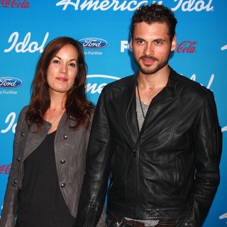 Adan Canto in FOX's American Idol Finalists Party
