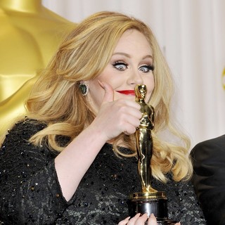 Adele in The 85th Annual Oscars - Press Room