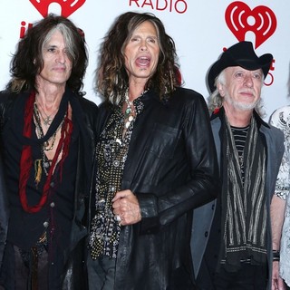 Aerosmith in 2012 iHeartRadio Music Festival - Day 2 - Arrivals