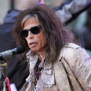 Steven Tyler, Aerosmith in Aerosmith Performing Live During The Today Show Concert Series