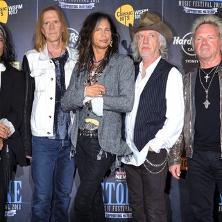Aerosmith in Stone Music Festival 2013 - Photocall