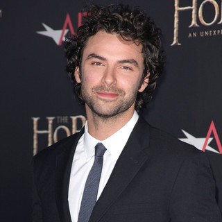 Aidan Turner in Premiere of The Hobbit: An Unexpected Journey