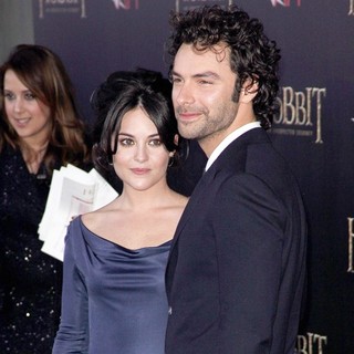Aidan Turner in Premiere of The Hobbit: An Unexpected Journey