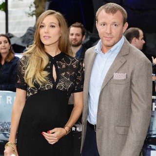 Jacqui Ainsley, Guy Ritchie in The European Premiere of The Dark Knight Rises - Arrivals