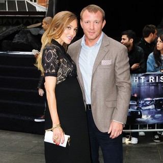 Jacqui Ainsley, Guy Ritchie in The European Premiere of The Dark Knight Rises - Arrivals