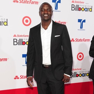 Akon in Billboard Latin Music Awards 2012 - Arrivals