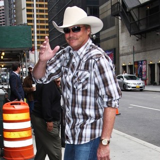 Alan Jackson in Celebrities for The Late Show with David Letterman
