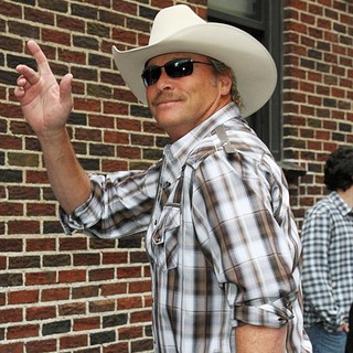 Alan Jackson in Celebrities for The Late Show with David Letterman