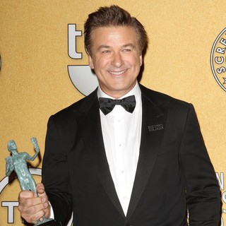 Alec Baldwin in The 18th Annual Screen Actors Guild Awards - Press Room