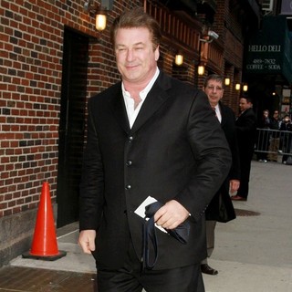 Alec Baldwin in The Late Show with David Letterman - Arrivals