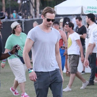 Alexander Skarsgard in Celebrities at The 2012 Coachella Valley Music and Arts Festival - Week 2 Day 1