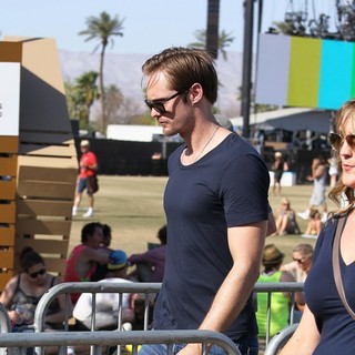 Alexander Skarsgard in Celebrities at The 2012 Coachella Valley Music and Arts Festival - Week 2 Day 3