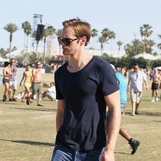 Alexander Skarsgard in Celebrities at The 2012 Coachella Valley Music and Arts Festival - Week 2 Day 3