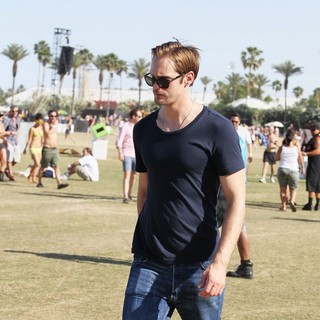 Alexander Skarsgard in Celebrities at The 2012 Coachella Valley Music and Arts Festival - Week 2 Day 3