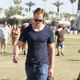Alexander Skarsgard in Celebrities at The 2012 Coachella Valley Music and Arts Festival - Week 2 Day 3