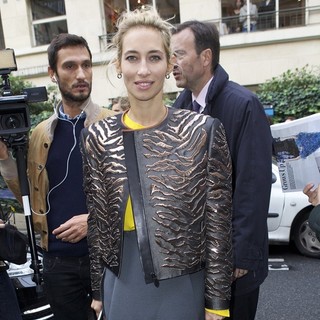 Alexandra Golovanoff in Paris Fashion Week Spring/Summer 2013 - Balenciaga