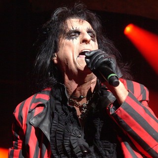 Alice Cooper Performing Live at Wembley Arena