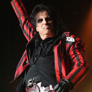 Alice Cooper Performing Live at Wembley Arena