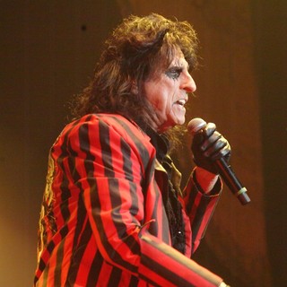 Alice Cooper in Alice Cooper Performing Live at Wembley Arena