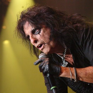 Alice Cooper Performing Live at Wembley Arena