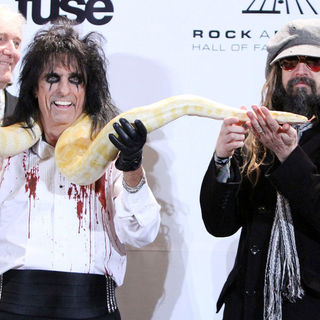 Alice Cooper, Rob Zombie in The 26th Annual Rock and Roll Hall of Fame Induction Ceremony