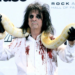 Alice Cooper in The 26th Annual Rock and Roll Hall of Fame Induction Ceremony