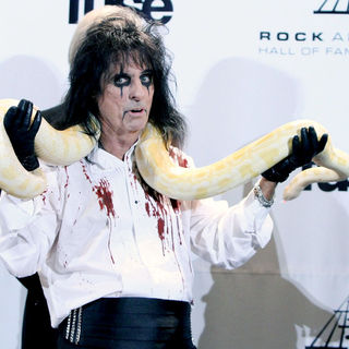 Alice Cooper in The 26th Annual Rock and Roll Hall of Fame Induction Ceremony