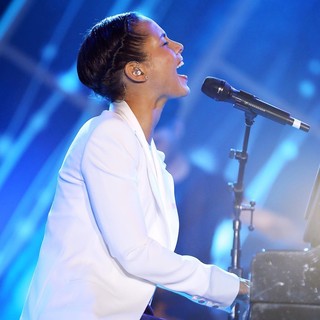 Alicia Keys in 2013 Monster CES Party
