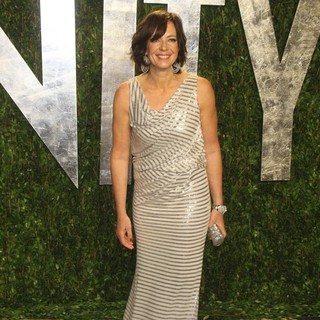 Allison Janney in 2012 Vanity Fair Oscar Party - Arrivals