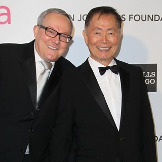 George Takei in 21st Annual Elton John AIDS Foundation's Oscar Viewing Party - altman-takei-21st-annual-elton-john-aids-foundation-s-oscar-viewing-party-01
