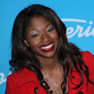 Amber Holcomb in FOX's American Idol Finalists Party