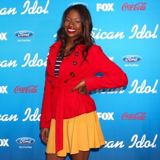 Amber Holcomb in FOX's American Idol Finalists Party