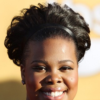 Amber Riley in The 18th Annual Screen Actors Guild Awards - Arrivals