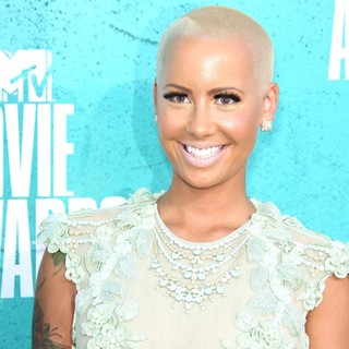 Amber Rose in 2012 MTV Movie Awards - Arrivals