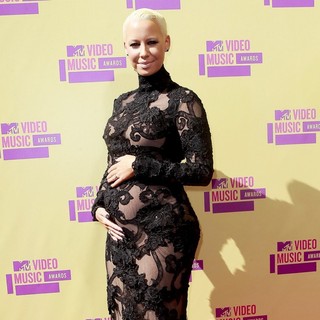 Amber Rose in 2012 MTV Video Music Awards - Arrivals