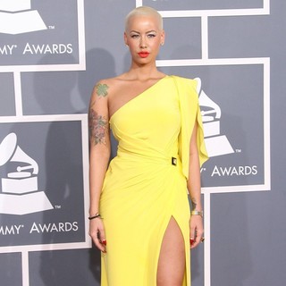 Amber Rose in 54th Annual GRAMMY Awards - Arrivals