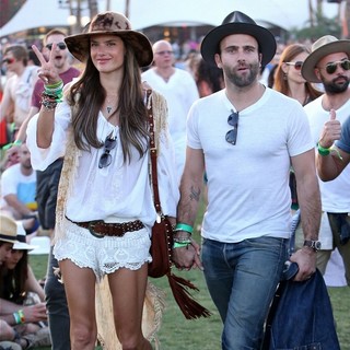 Alessandra Ambrosio, Jamie Mazur in The 2013 Coachella Valley Music and Arts Festival - Week 1 Day 1